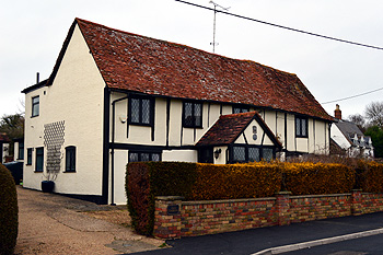 Olde Timbers from the south-west January 2013